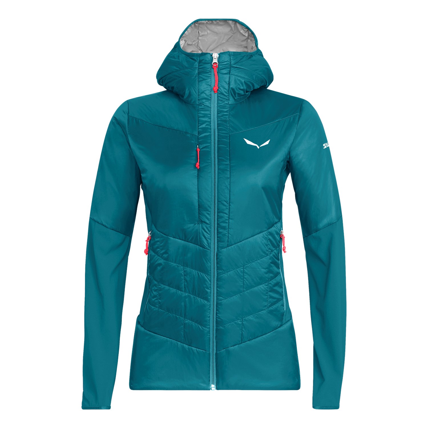 Chaqueta Mujer Chile - Salewa Ortles Hybrid TirolWool® Responsive - Azules - ICUM-73548